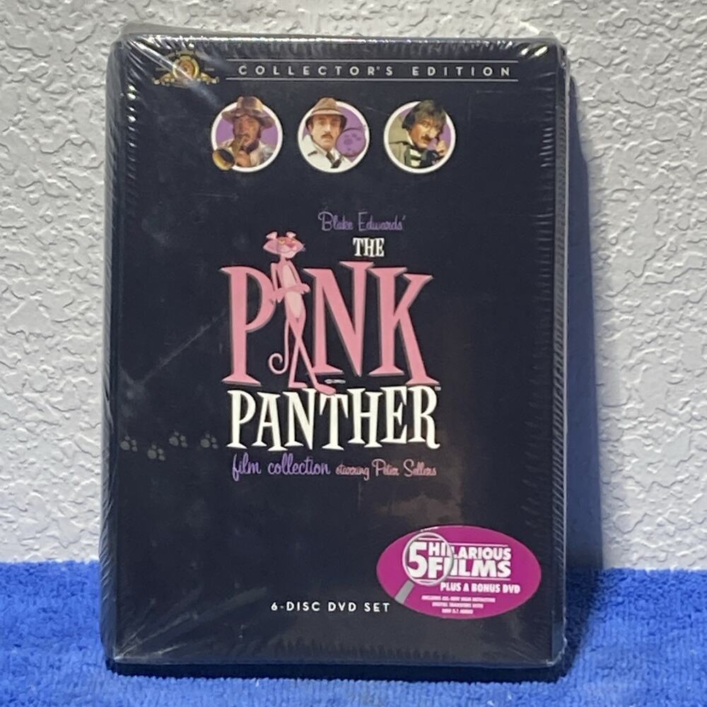 The Pink Panther Film Collection Special Edition, 6-Disc DVD Set, Peter Sellers